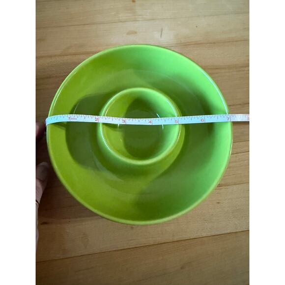 Tastefully Simple 14" & 7" Salsa Chip Dip Bowls - Picture 2 of 8